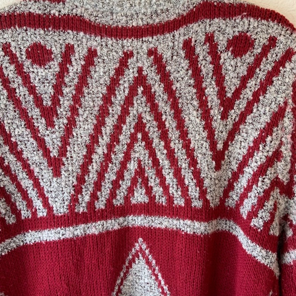 Southwest Style Boho Cardigan Aztec Size Medium - Picture 7 of 10